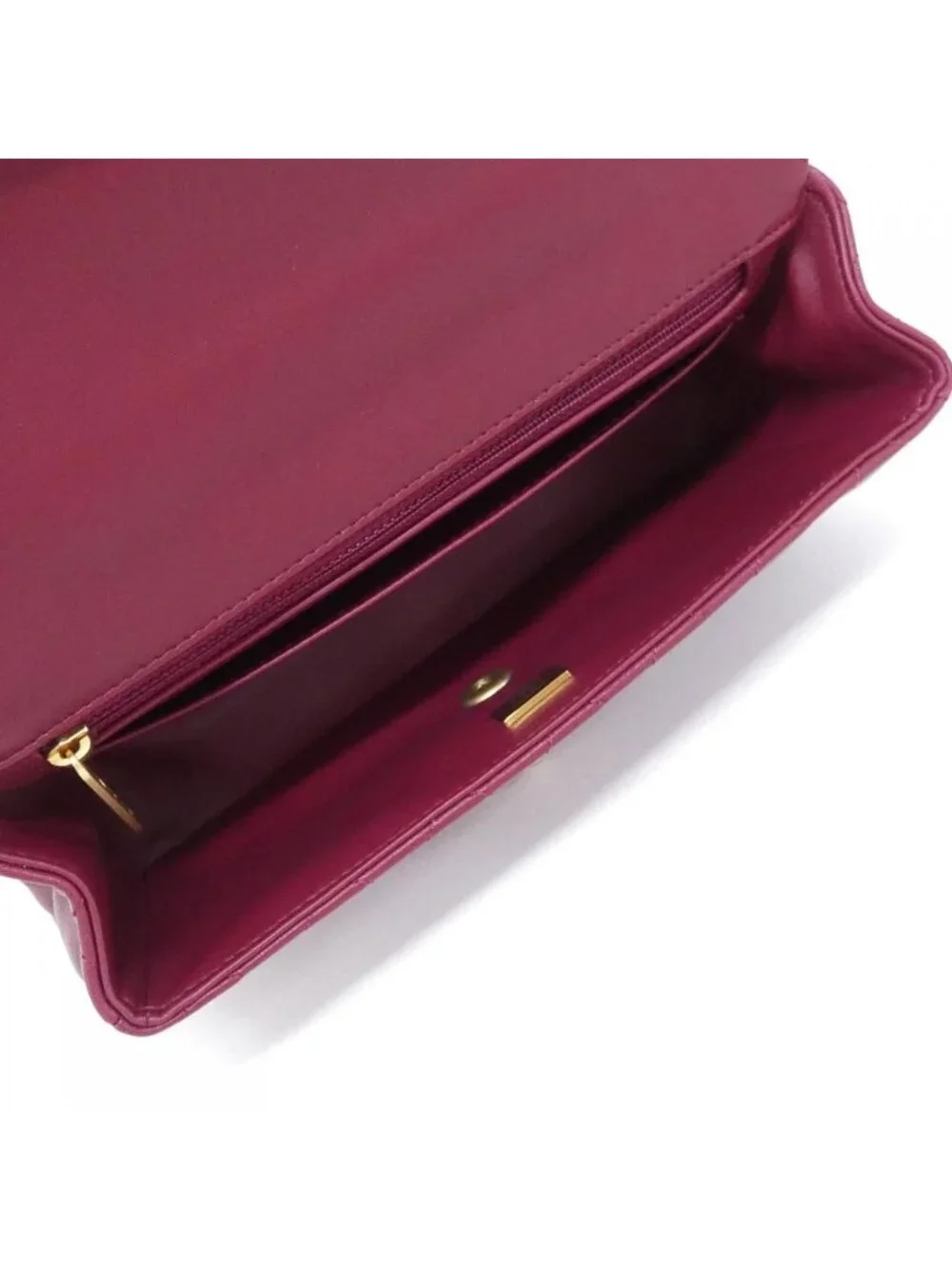 Chanel Bag Handbag Burgundy